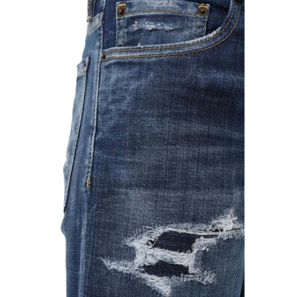 DSQUARED2 Slim Jean Faded Worn Wash Blue Jeans W36