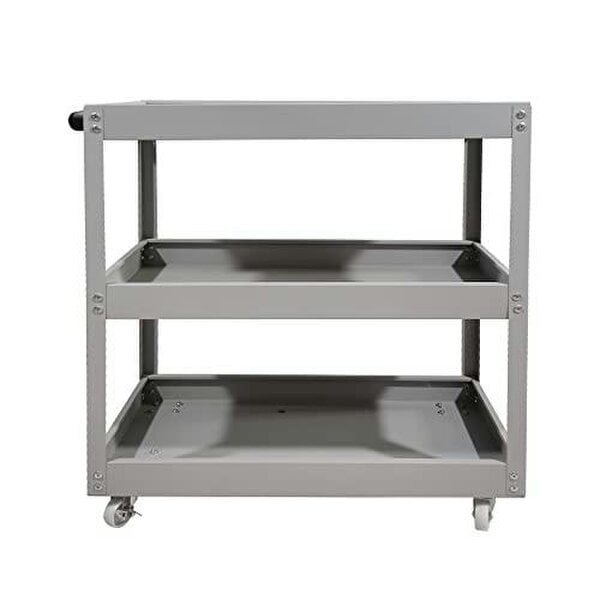 HYGRAD BUILT TO SURVIVE Tool Storage Heavy Duty Durable Garage Trolley Workshop 3 Tier Wheel Cart Shelf HYGRAD®