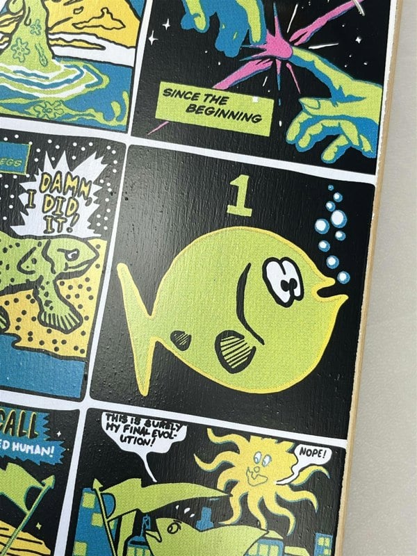 Gotcha Skateboard Gotcha Close Call Skateboard 31 Inch