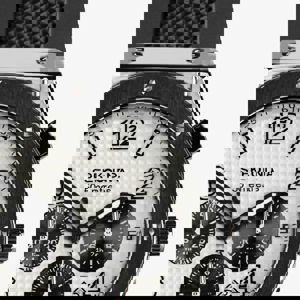 Sekonda Mens Titan White Dial Chronograph Watch 30256