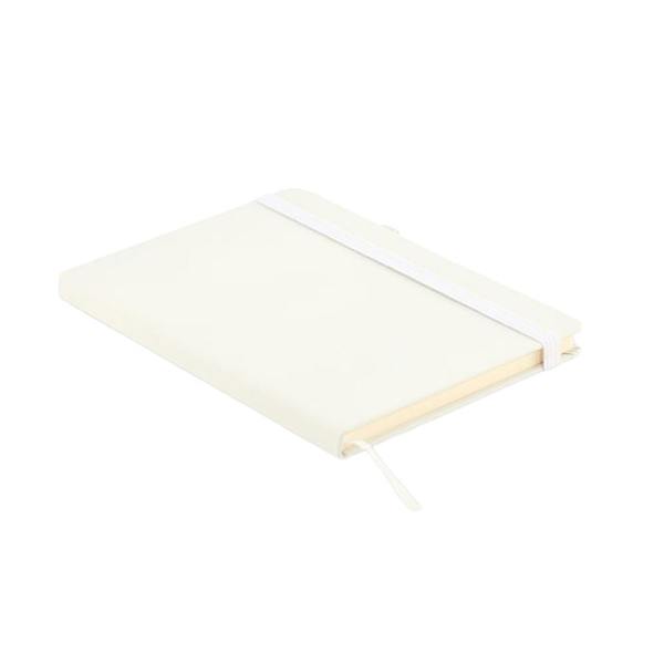 MidOcean Leather A5 Notebook - White - 