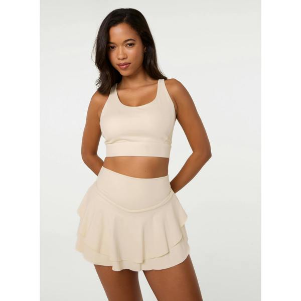 Pink Vanilla Crossback Active Crop Top