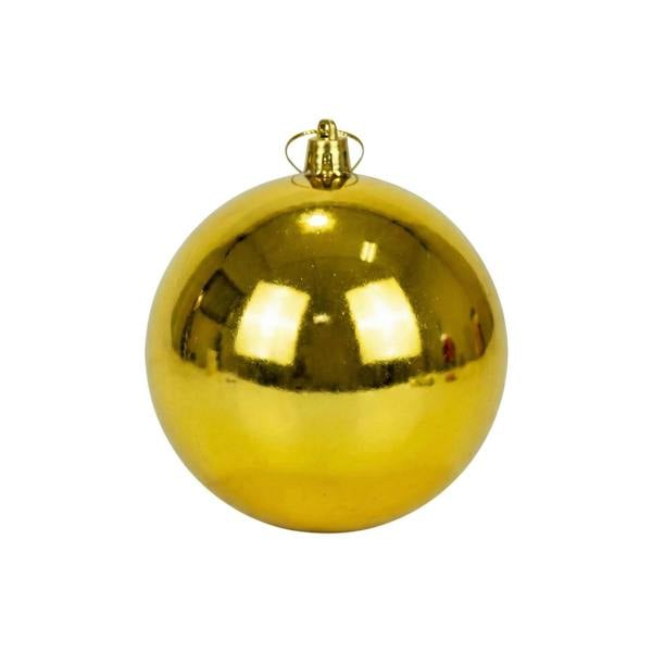 20cm to 25cm Glossy Dark Gold Christmas Bauble for Elegant Seasonal Home Décor image 1