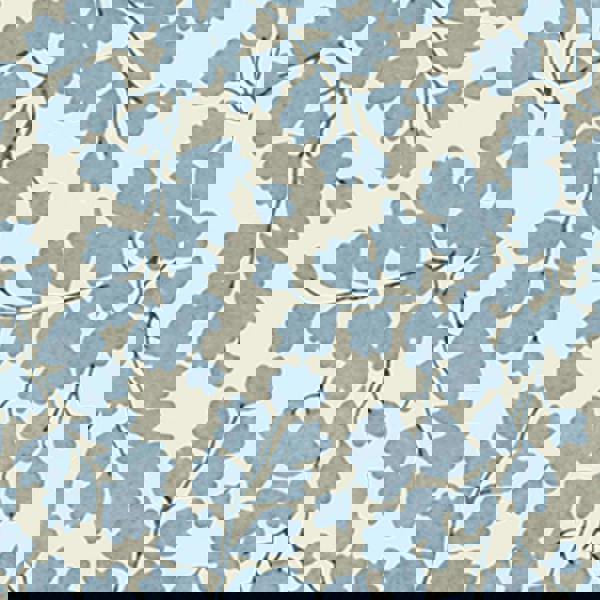 Laura Ashley Cariad Spray Wallpaper - Newport Blue - 10m