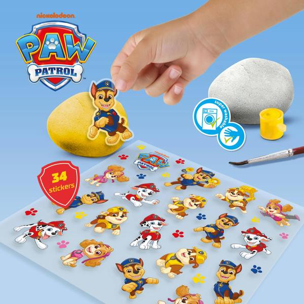 SES Creative Paw Patrol - Rock painting