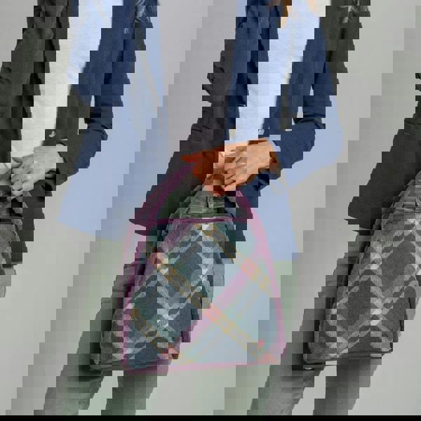 Earth Squared Tweed Tartan Margot Multiway Bag