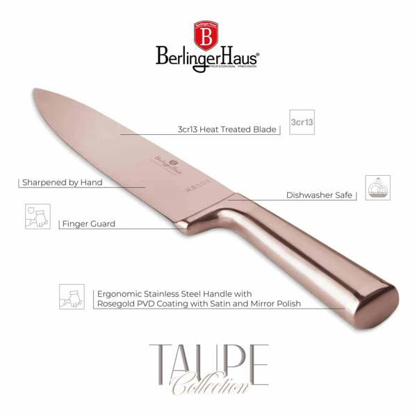 Berlinger Haus 6 pcs Knife Set with Wood Stand Berlinger Haus BH3126