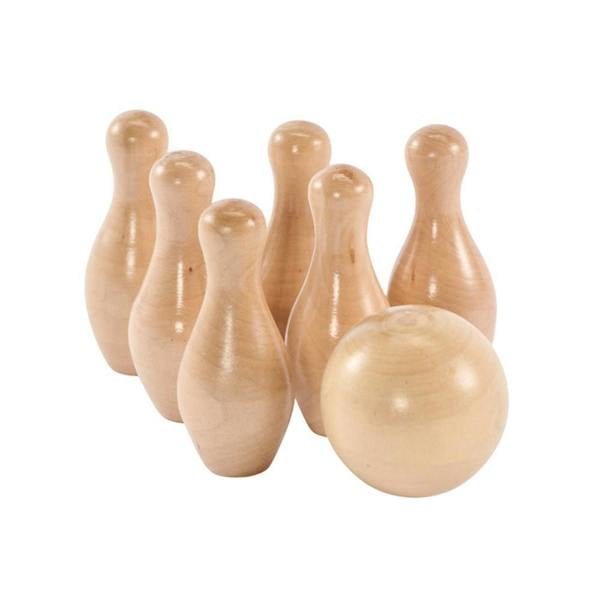 MidOcean Bolito Pine Mini Bowling Set - Wood - 