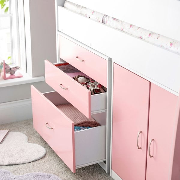 Bedmaster Lacy Mid Sleeper Storage Bed