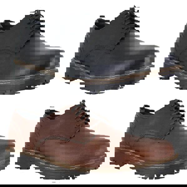 Thomas Crick Risley Mens Casual Derby Smart Leather Lace Up Shoes