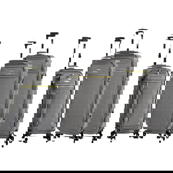 Snowball Lightweight Suitcase 4 Spinner Wheels Expandable Luggage