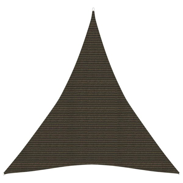 Berkfield Sunshade Sail 160 g/m�__ Brown 4x5x5 m HDPE