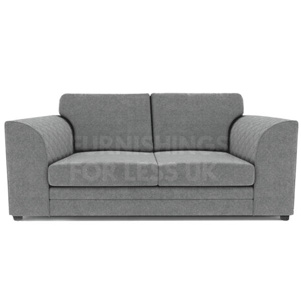 Quilted Full Fabric Chenille Sofa Suite - 2