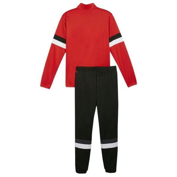Puma Mens Team Rise Tracksuit - Black/Red - 