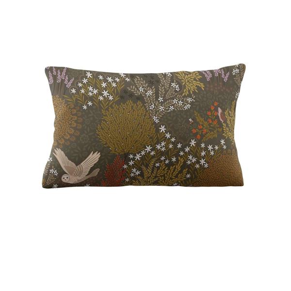 Sara Miller Owl Forest Deep Olive Duvet Cover Set