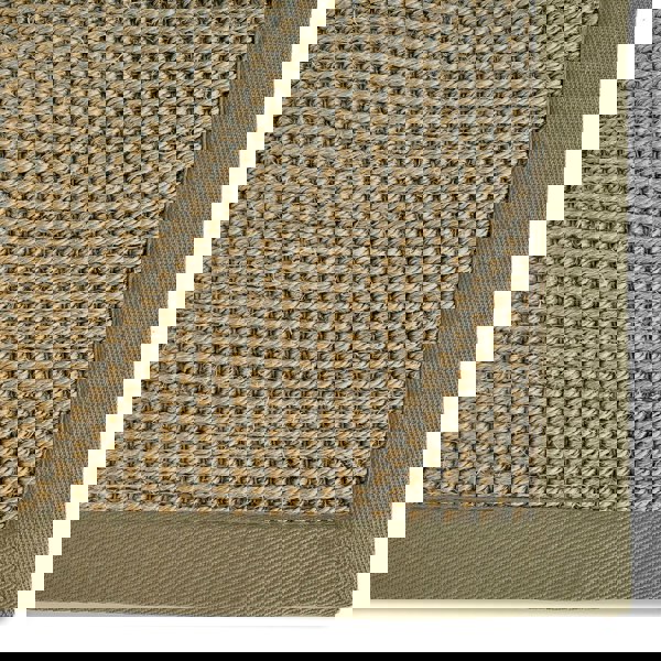 Origins Sisal Sage Green with Sage Green Border