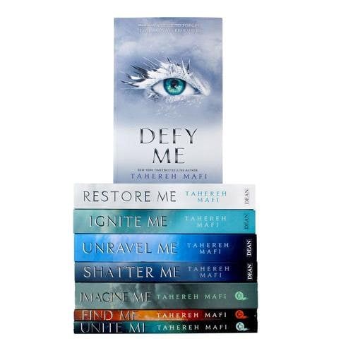 Shatter Me Series 8 Book Set Ignite Me, Find Me, Unravel Me, Restore Me, Defy Me, Shatter Me & more