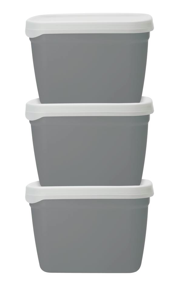 Natural Elements Eco Stackable Recycled Food Container Set