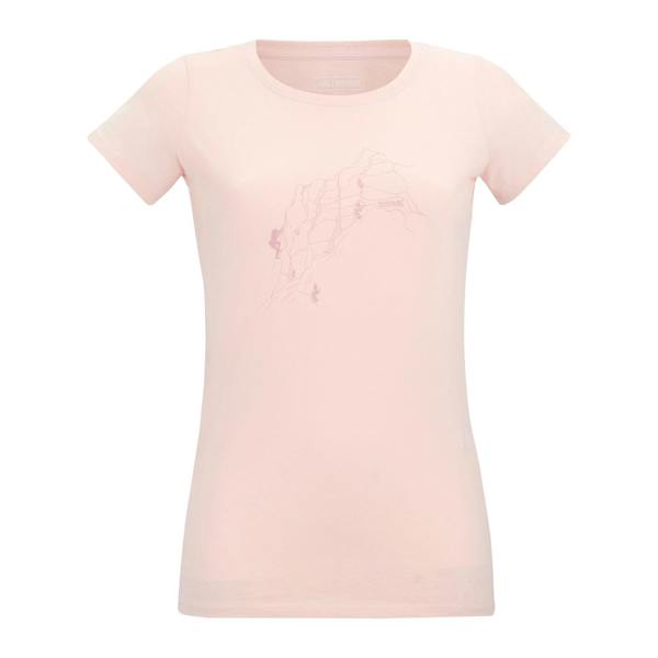 Regatta Womens/Ladies Breezed Line Art T-Shirt - Pink Haze - 