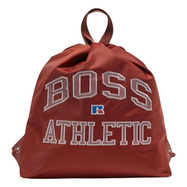 Hugo Boss Drawstring Backpack - Brown
