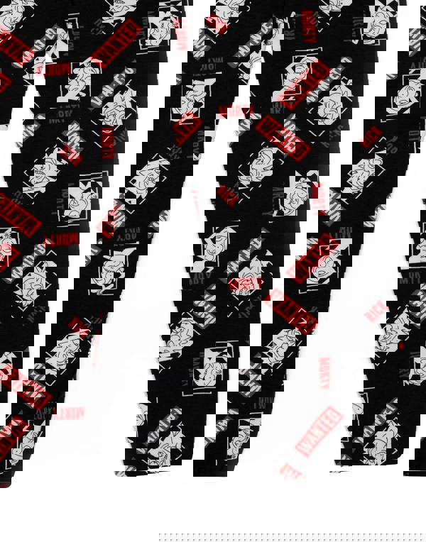 Rick And Morty Mens White Rick And Morty Mugshots Short Sleeve Long Leg Pyjama Set