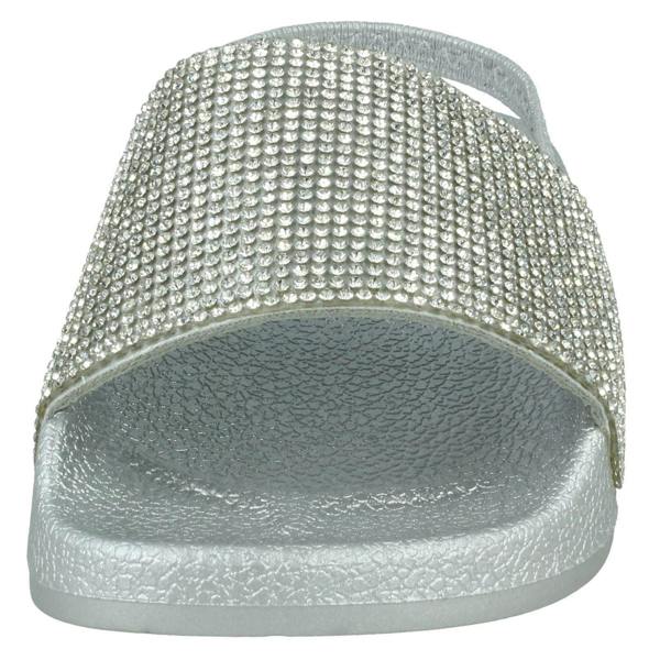 Spot On Girls Spot On Diamante Sliders H0356
