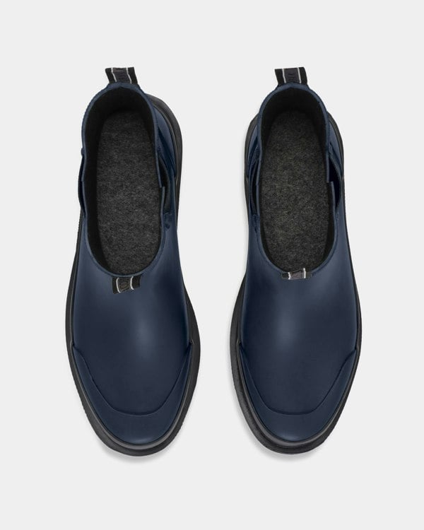 Ilse Jacobsen Rub Womens Chelsea Wellies - Dark Indigo 660