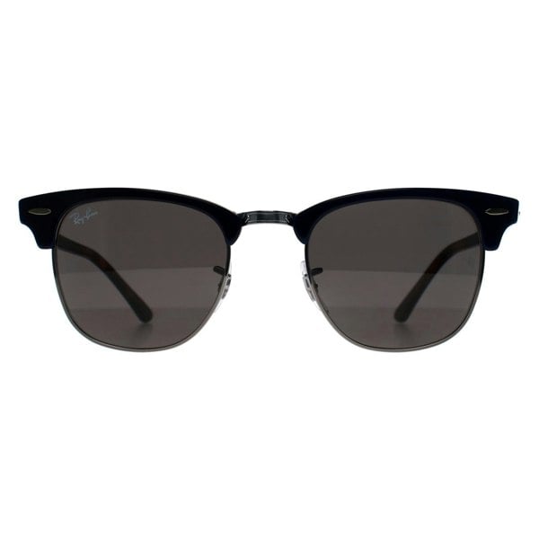 Ray-Ban Sunglasses Clubmaster 3016 1278B1 Polished Gunmetal Blue Dark Grey