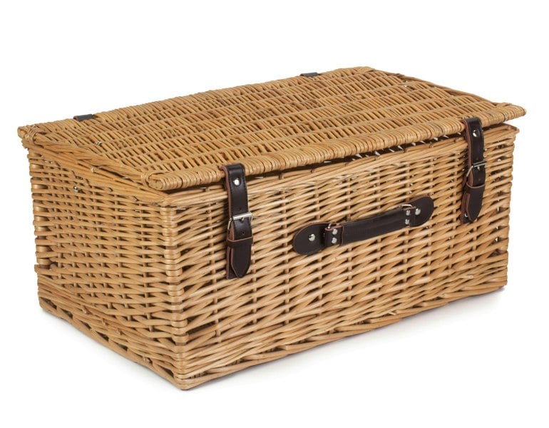 Wicker Picnic Baket with Lining