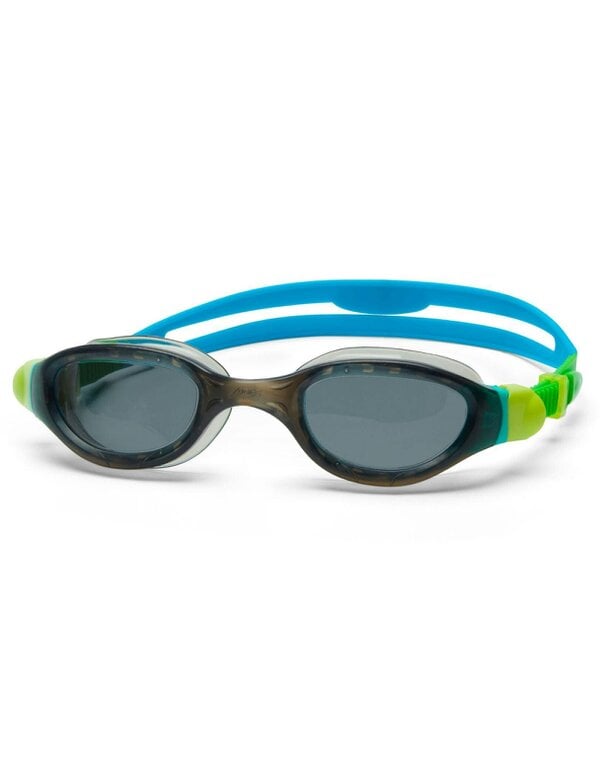 Zoggs Phantom Junior 2.0 Swimming Goggles - Black/Green/Blue/Tint