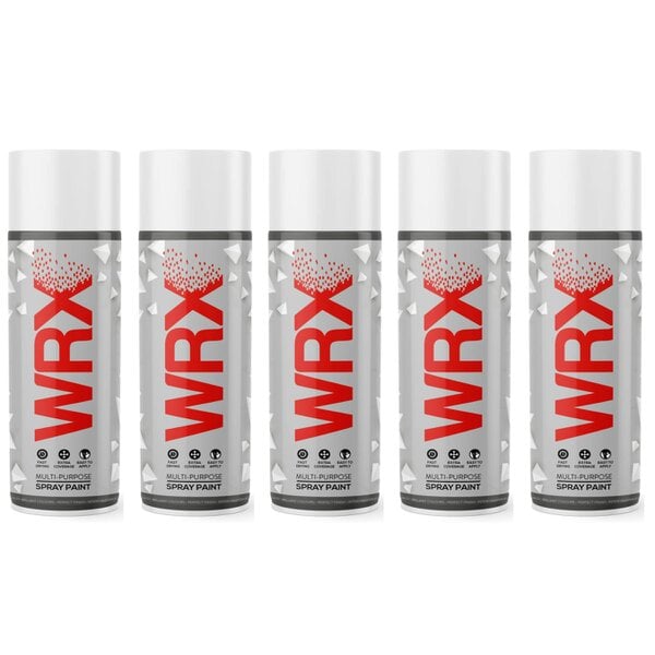 WRX 5X WRX Yellow Spray Paint 400ml