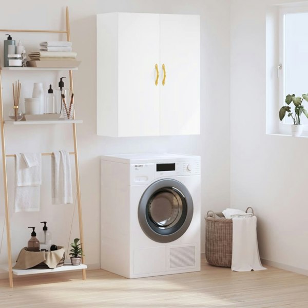 Berkfield Wall Mounted Cabinet White 69.5x34x90 cm