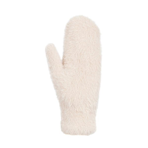 Trespass Womens/Ladies Seth Knitted Ski Mittens - Soft Stone