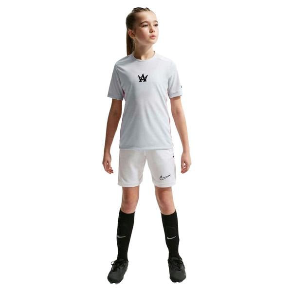 Nike Childrens/Kids Alexiap Logo Performance T-Shirt - Platinum - 