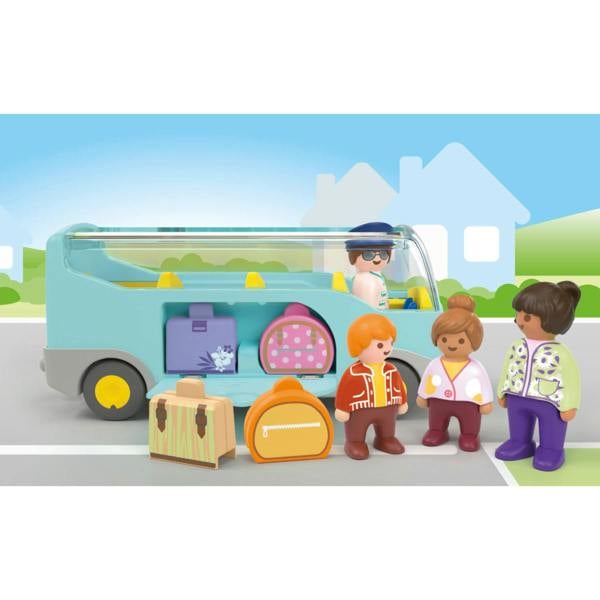 Playmobil JUNIOR: Airport Shuttle Bus - 71682 Playset