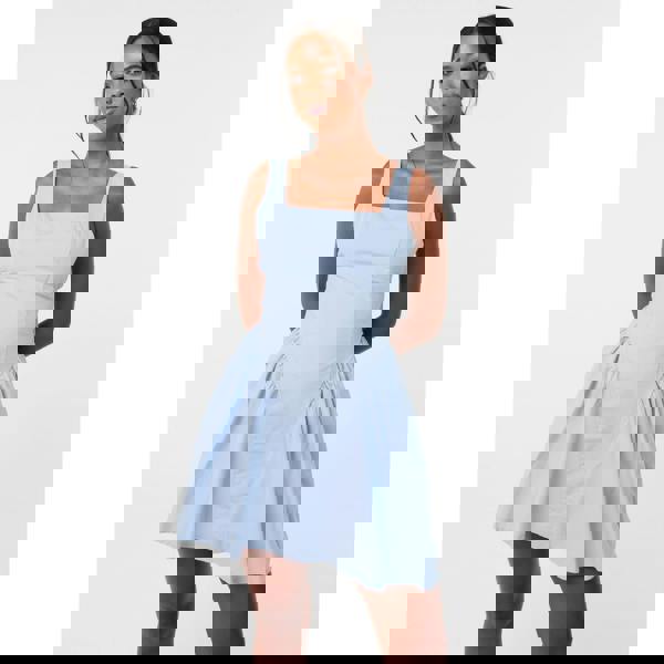 Pink Vanilla Bow Back Mini Dress