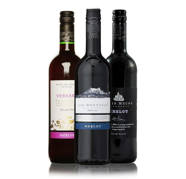 The Merlot 3 Bottle Treat Wine Case (3 x 750ml - 12%)