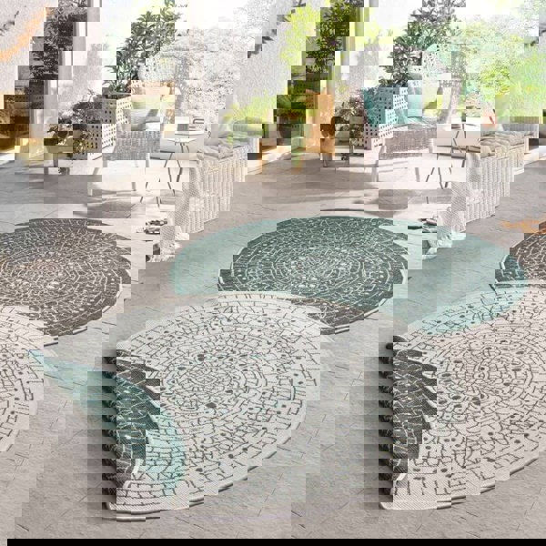 The Rugs Porto Reversible Indoor-Outdoor Rug - Durable