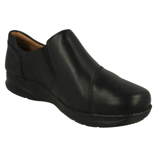 Clarks Ladies Clarks Unstructured Wedge Sole Shoes Appley Zip