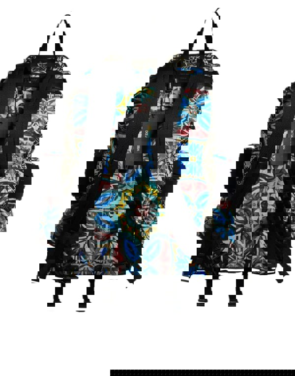 Dolce  Gabbana Backpack  Italian Tile Print