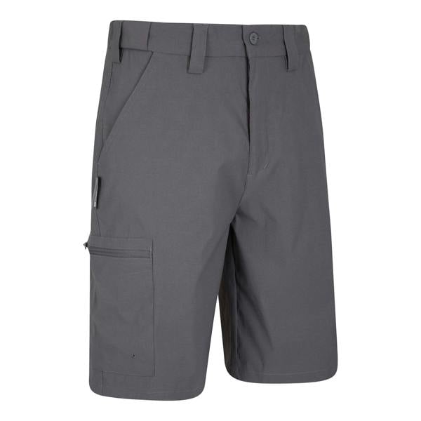 Mountain Warehouse Mens Stretch Trekking Shorts - Grey - 