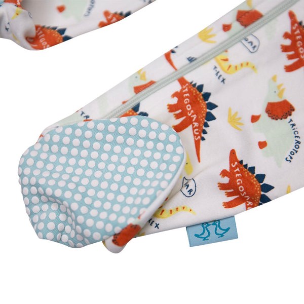 Luca and Rosa Baby grow dino print