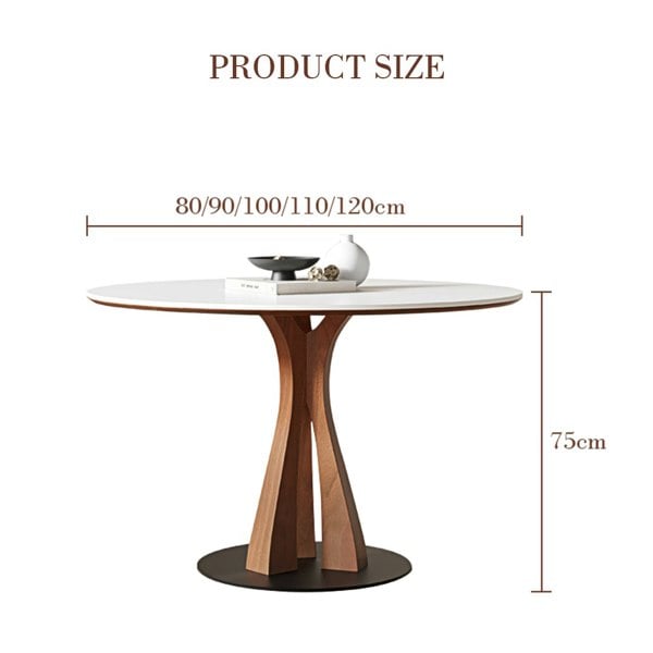 Seraphim Round Dining Table-Rit Concept-Rit Concept