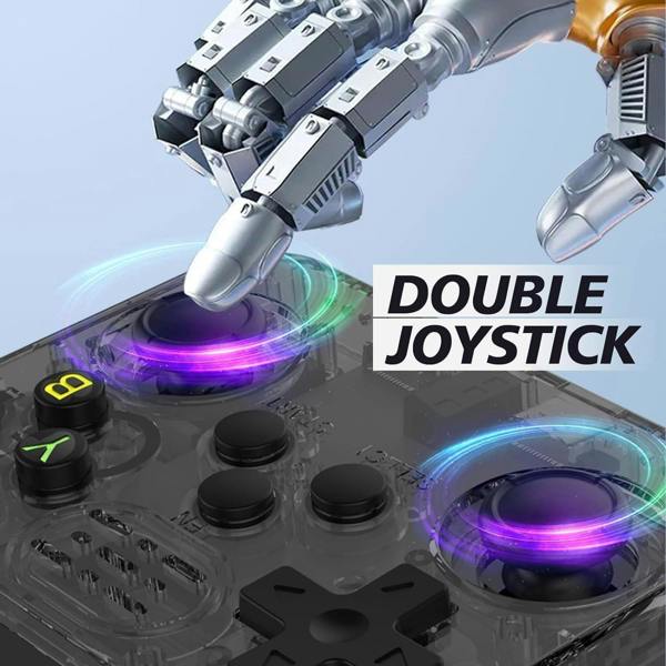 Dyzi R36S Retro Handheld Game Console 3.5" IPS Display USB Rechargeable