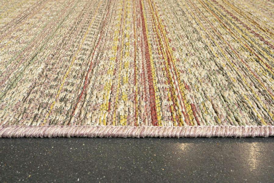 Brighton Rug - Red/Beige