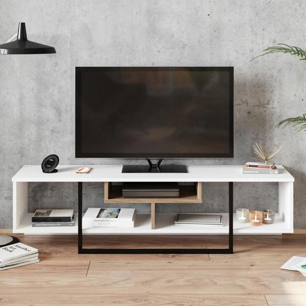 Decorotika Asal Modern Tv Stand TV Cabinet for TV's up to 65"