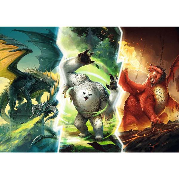 Trefl Legendary Monsters of Faerun Puzzle - 1000 Pieces