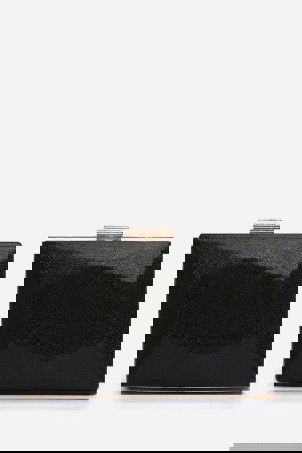 Where's That From Carvela Embellished Evening Clutch In Black