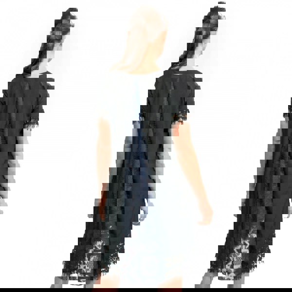 Classic Crepe Light Woven Ss Tunic Womens Dress