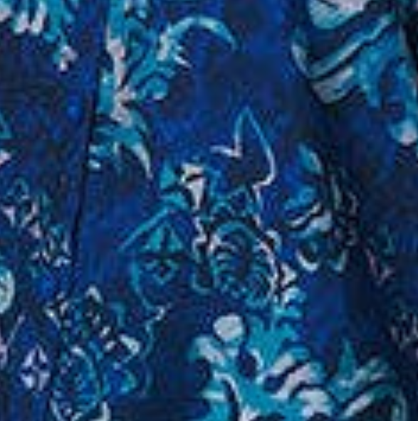 Izabel London Floral Long Sleeve Collared Shirt